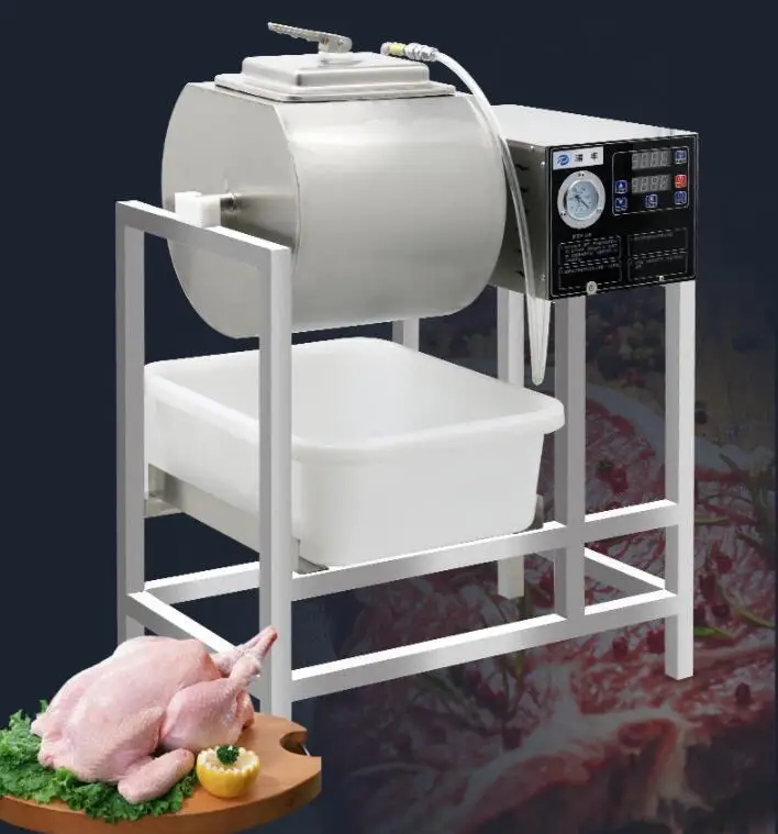 35/40/60L Fish Meat Bloating Hamburger Shop Marinade Meat Marinating Machine/Vacuum Meat Tumbler/Meat Tumbling Machine