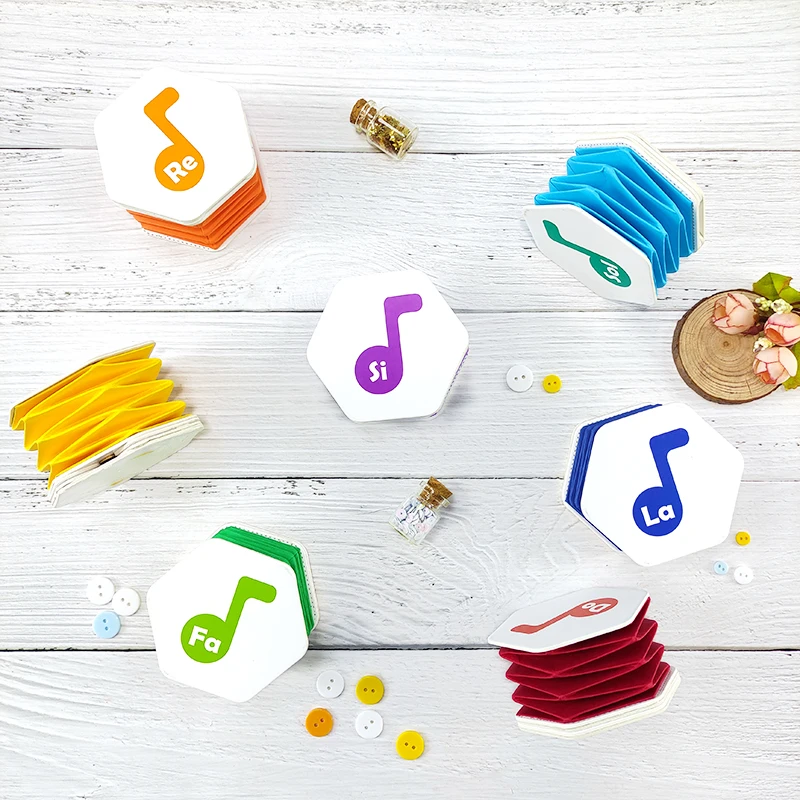 Бумажные детские музыкальные игрушки, детские музыкальные инструменты, детская игрушка гармошкой