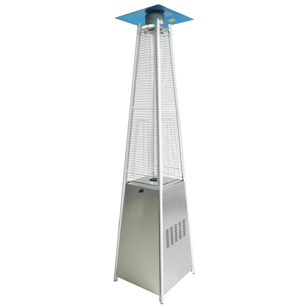 Professional Manufacturer Economical Glass Tube Heater Stainless Steel Pyramid Patio Heater