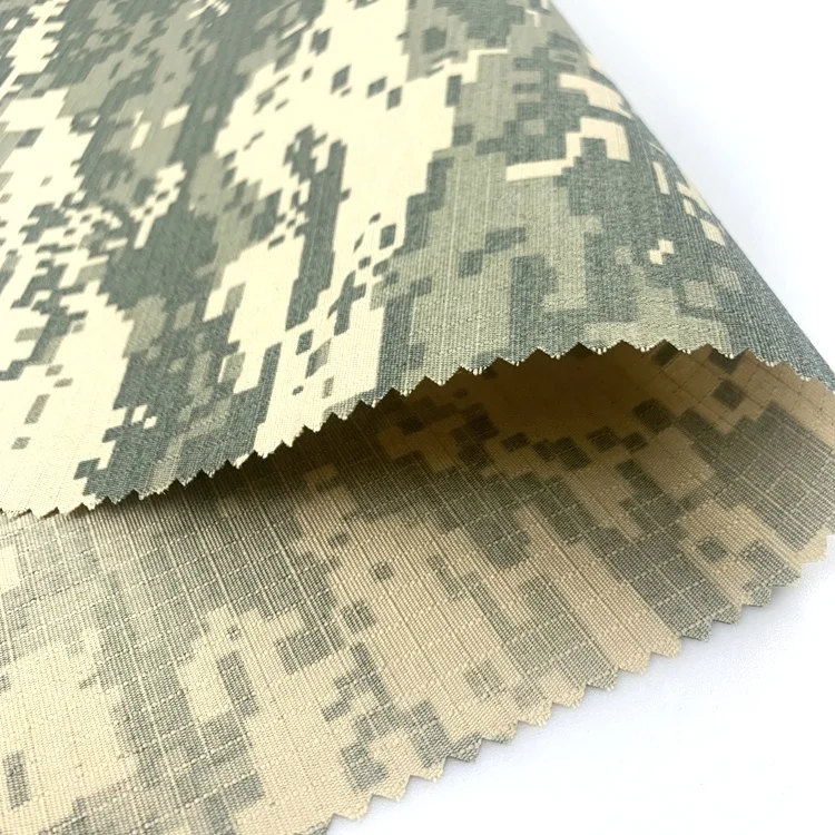 Тканые рулоны 190 г/м2 greta камуфляжная водоотталкивающая ткань с принтом tc рабочая одежда ripstop