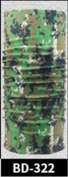 multifunctional Seamless Bandana breathable tubular Sublimation Print  Neckwear for outdoor sports camouflage series
