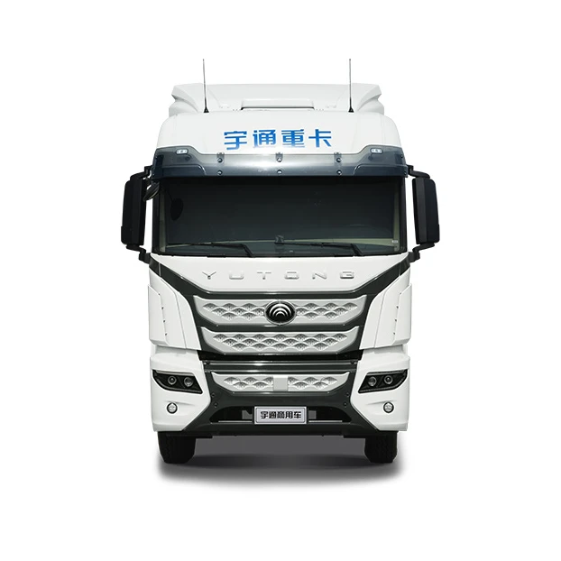 Yutong heavy truck 6X4 pure electric semi-trailer tractor
