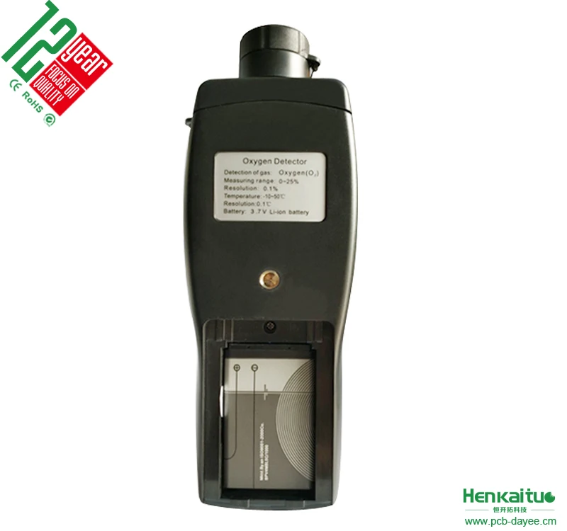 Portable O2 Air Detector AR8100 Alarm Oxygen concentration Measuring Instrument Meter