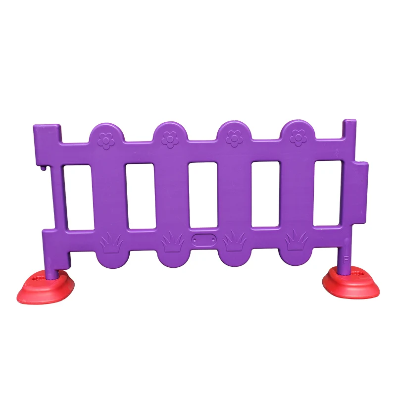 Colorful daycare activity center kids indoor plastic fence safe plastic fence home toddler plastic play fence