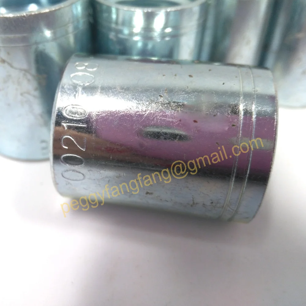 Industrial Steel Hydraulic Ferrule Cap Socket for Pipe Fittings