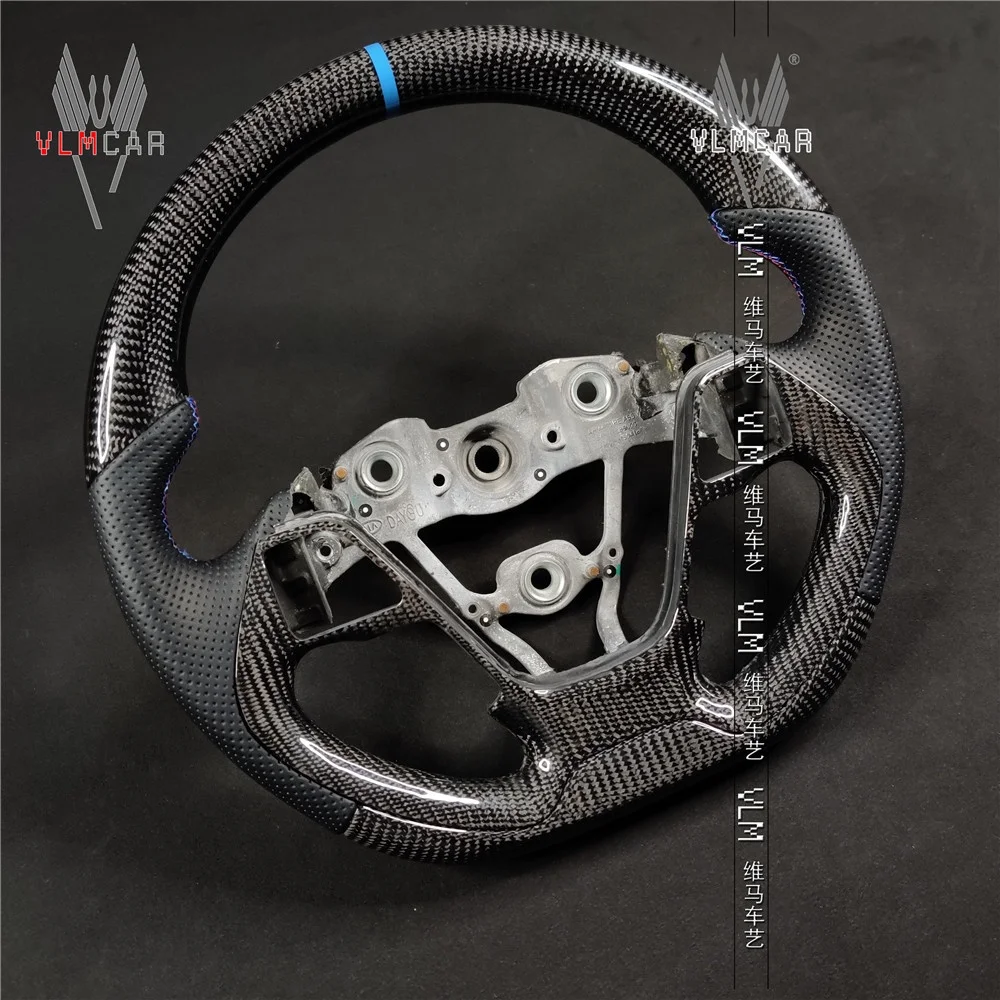 Various styles carbon fiber steering wheel for KIA K3 /All KIA models can be customized