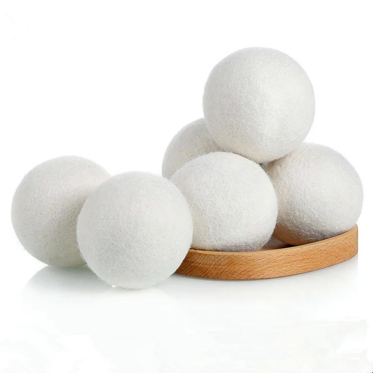 100% new zealand wool drying ball wool dryer balls for laundry washing machine