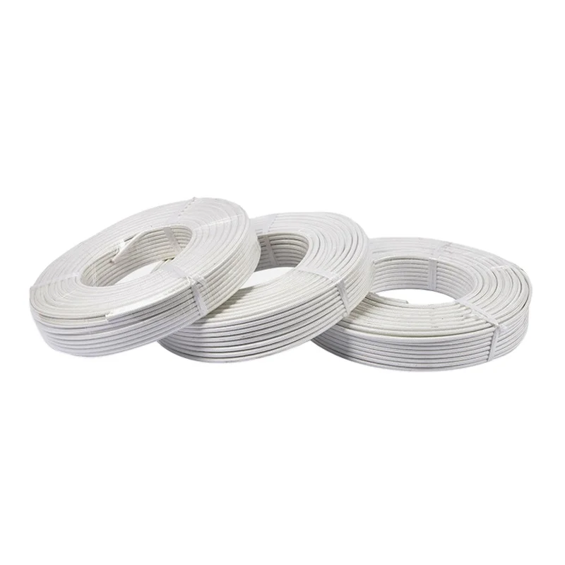 High Temperature Braided Heat Resistant Wire braided purity nickel cable for heated catering equipment
