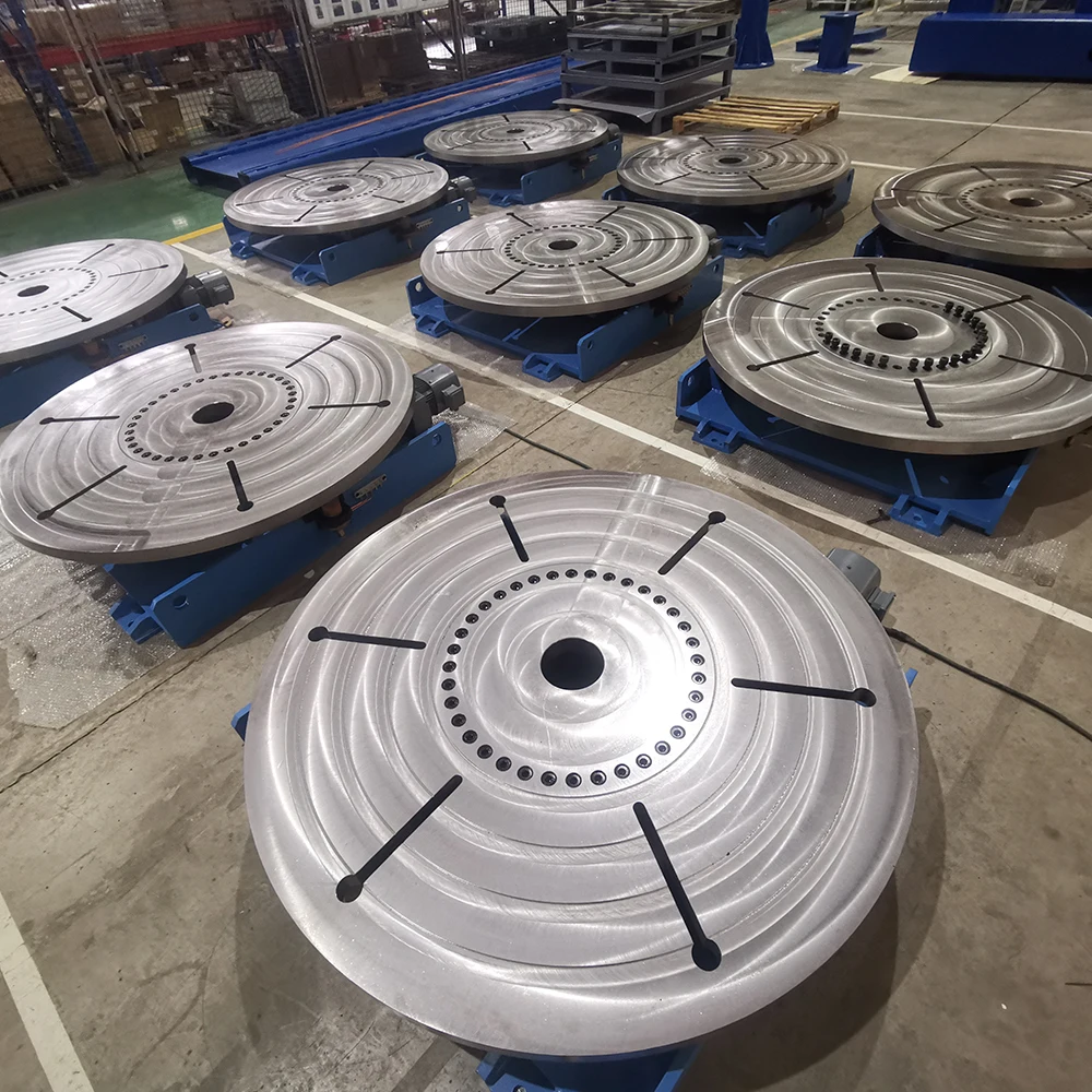 Low Floor Welding Positioner single axis welding table