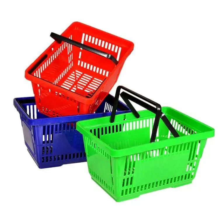 Hot Sale Plastic Baskets Supermarket Basket Shopping Basket