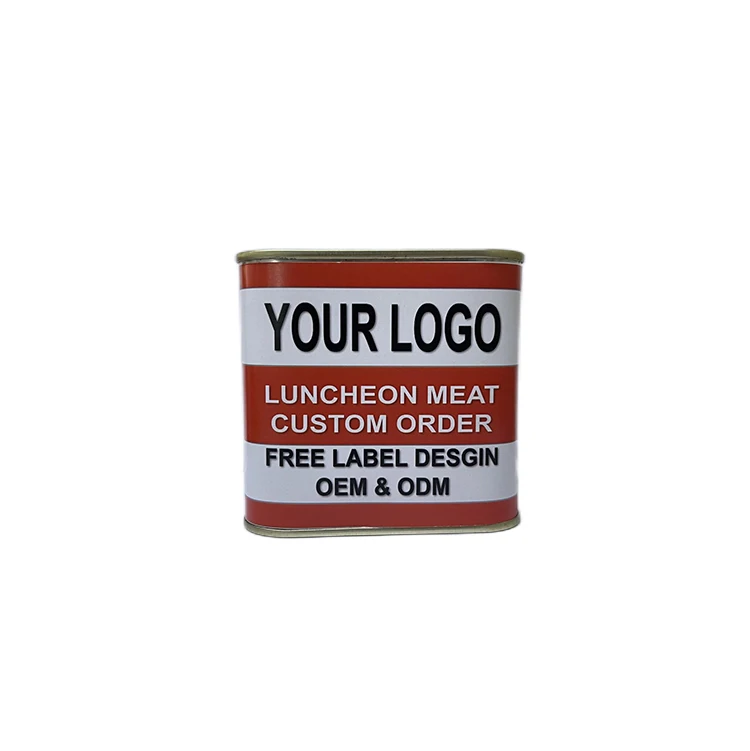 Poultry body canned luncheon meat pork no artificial preservatives food meat