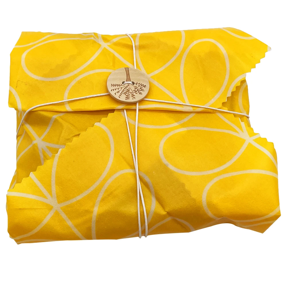 Сертифицированная 100% натуральная Органическая хлопковая пчелиная ткань