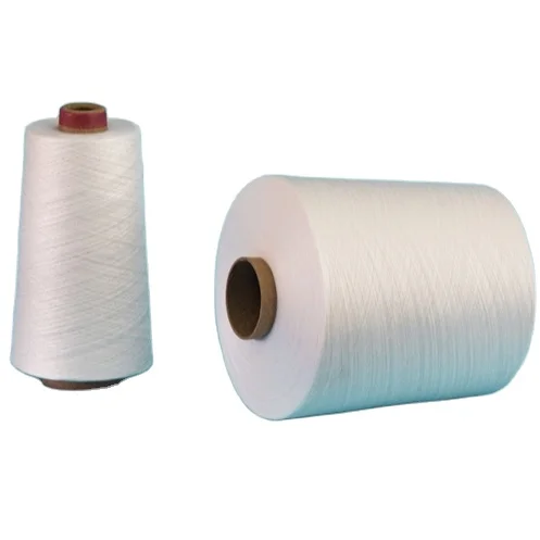 2021 Высококачественная Белая честная полиэфирная нить 60 / 2 для шитья в бумажном конусе