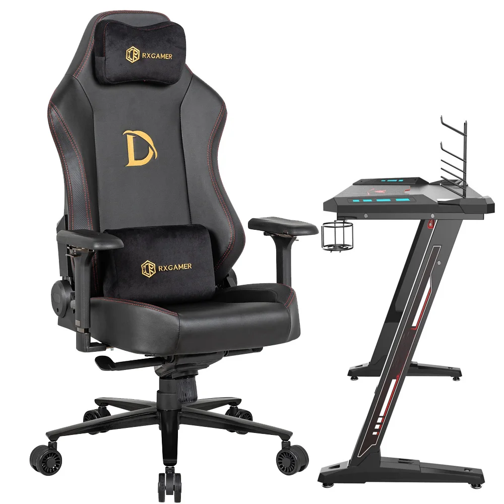 Wholesale leather cheap gaming chair racing ergonomic chair gaming with magnetic headrest