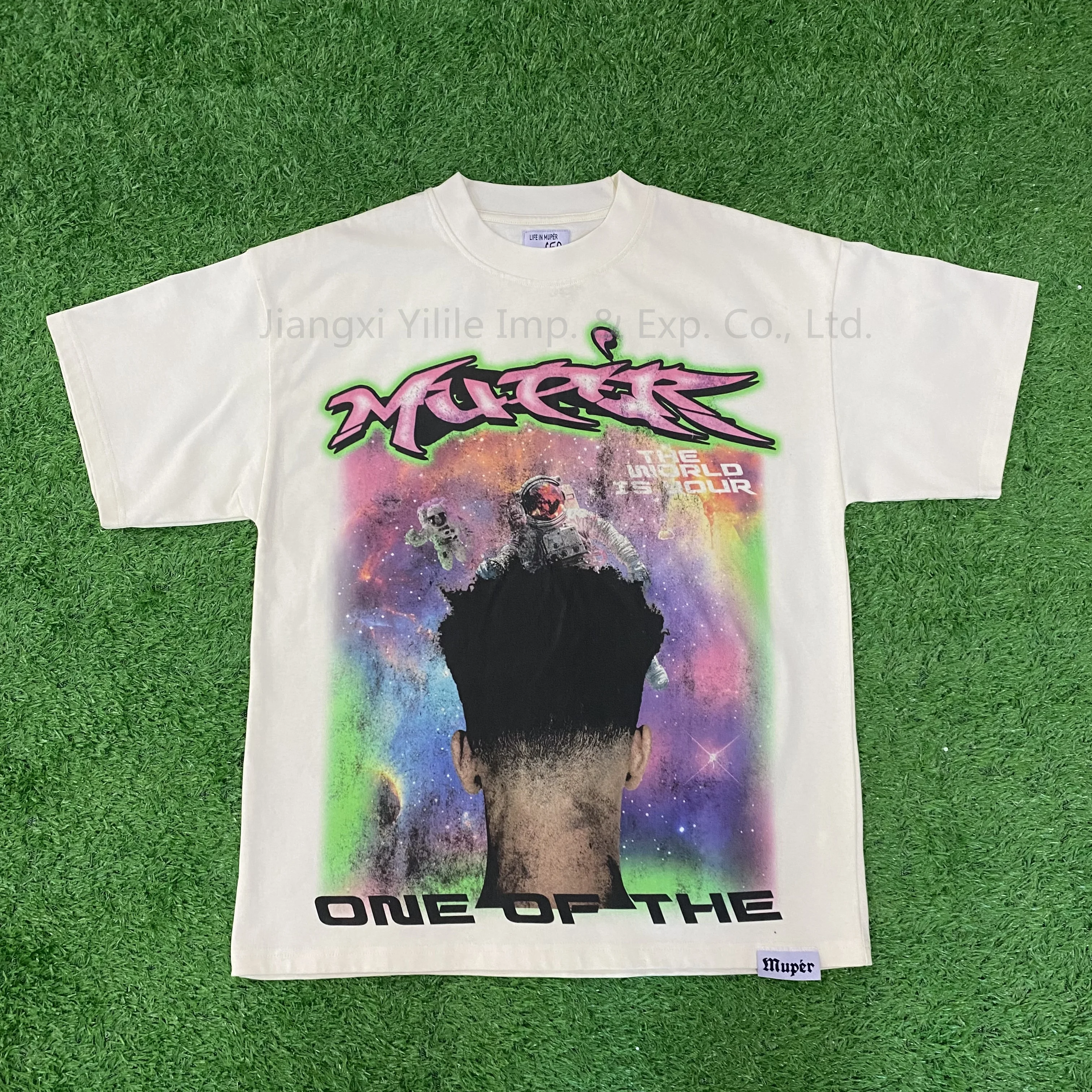 TS2964 Summer custom dtg heavyweight boxy fit cropped t-shirt high quality shirts for men custom pure cotton oversized t shirt