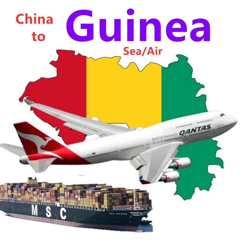 sea shipping agent door to door from china to guinea conakry with lower cost ddp shipping