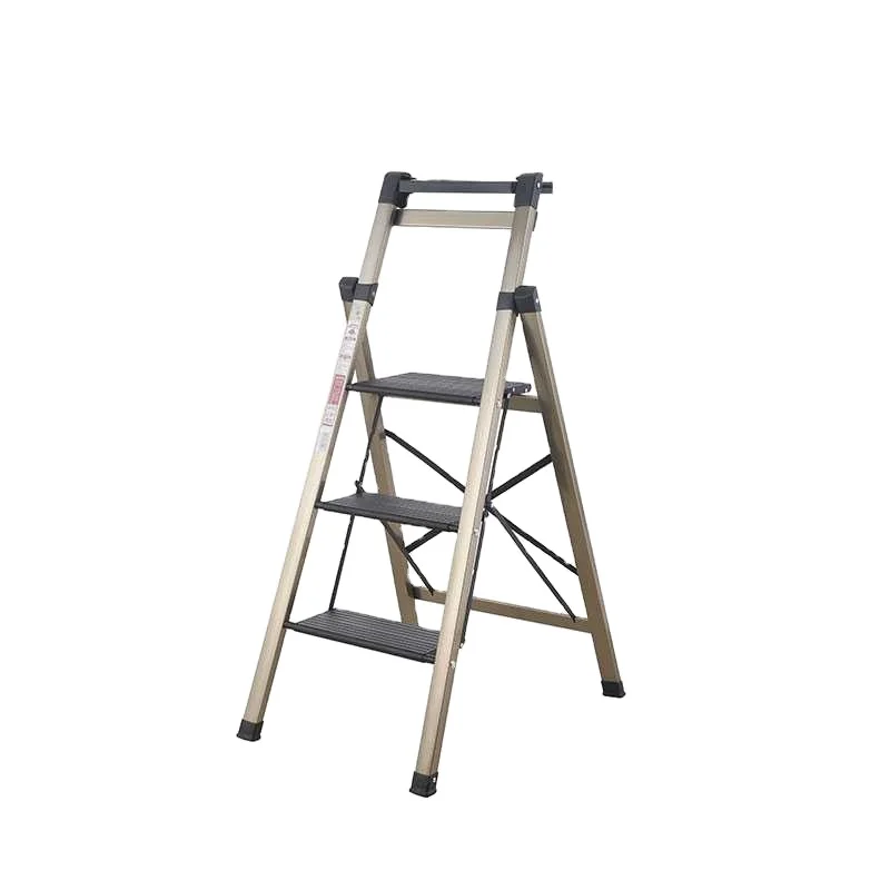 popular aluminium hook ladder folding step ladder AP-2463