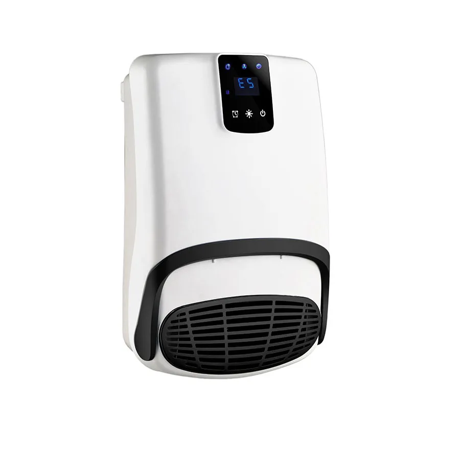 Hot selling room wall mounted ceramic fan heater with remote control bathroom space electric heater 2000w