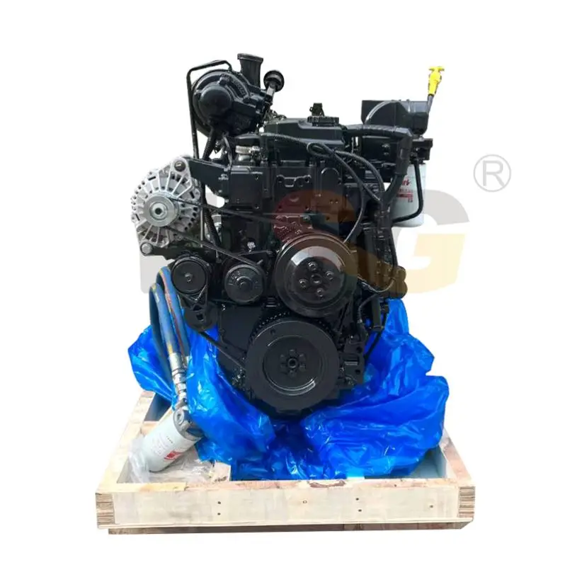WSG Construction Machinery Parts Excavator 4Jb1 and Gearbox Isuzu Engine Diesel for Used in Assembly