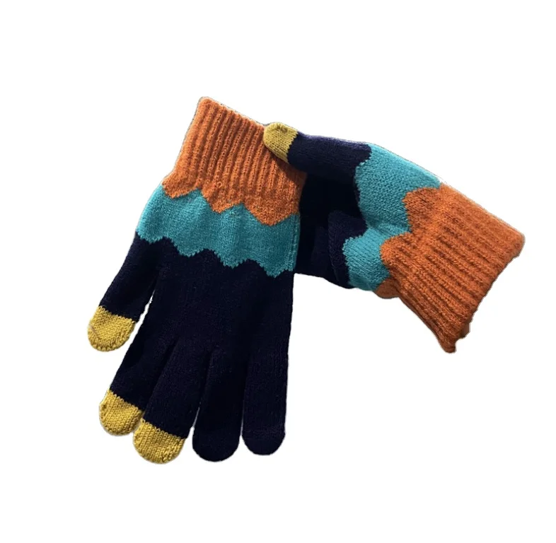 Winter Glove Unisex Warmer Magic Knitted Acrylic Gloves Touch Screen