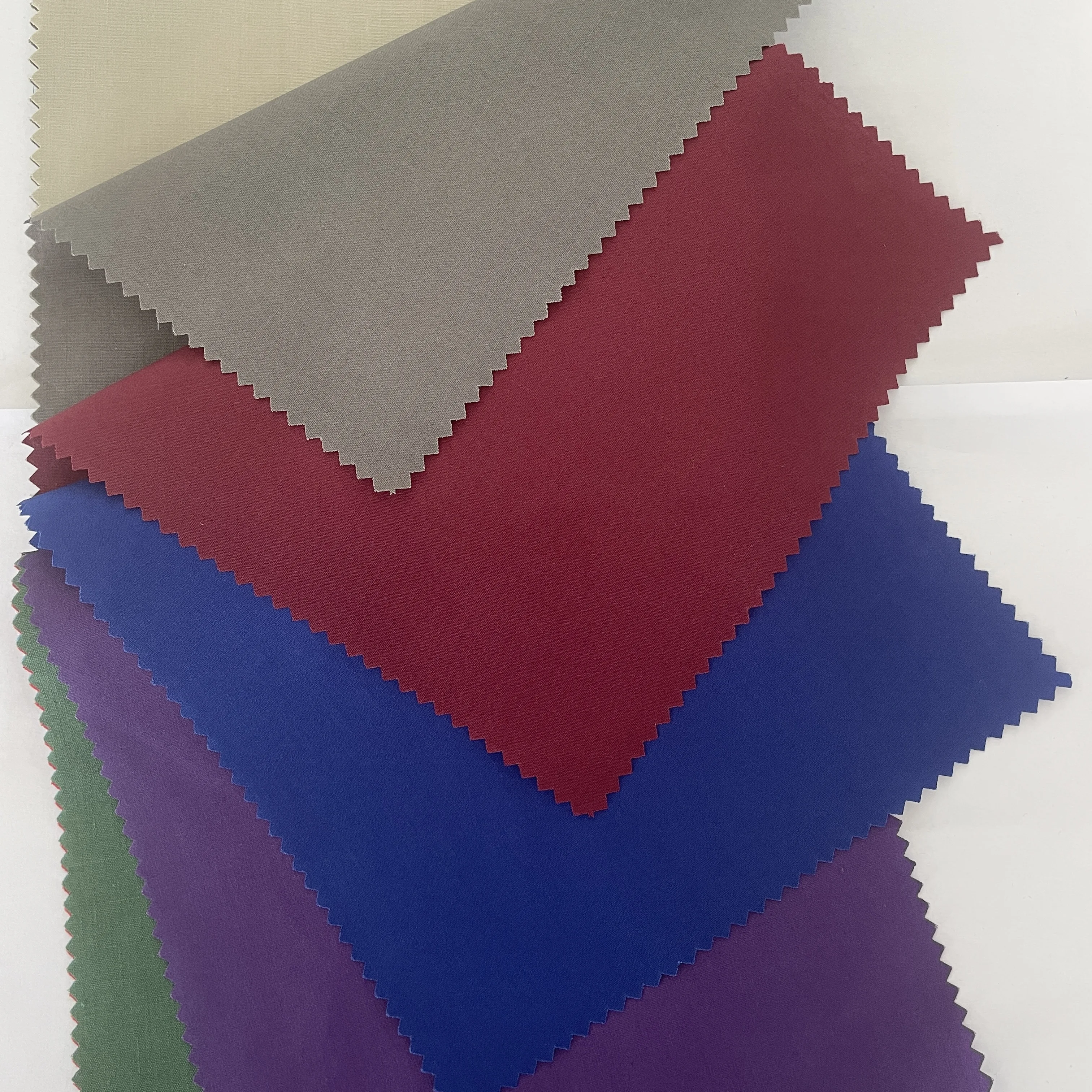 TC Poplin Dyed stock fabric