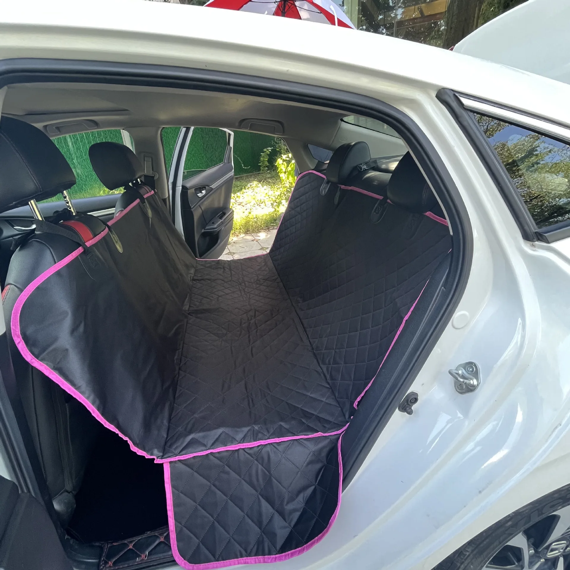 Water Resistant Pet Cargo Cover Dog Seat Cover Mat  SUV Cargo Liner for Dogs Nonslip Backseat Dog Car Cover