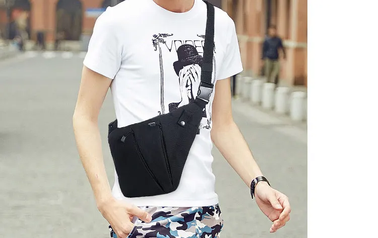 Waterproof Anti-Theft Shoulder Sling Backpack Chest Crossbody Bag for Bicycle Sport