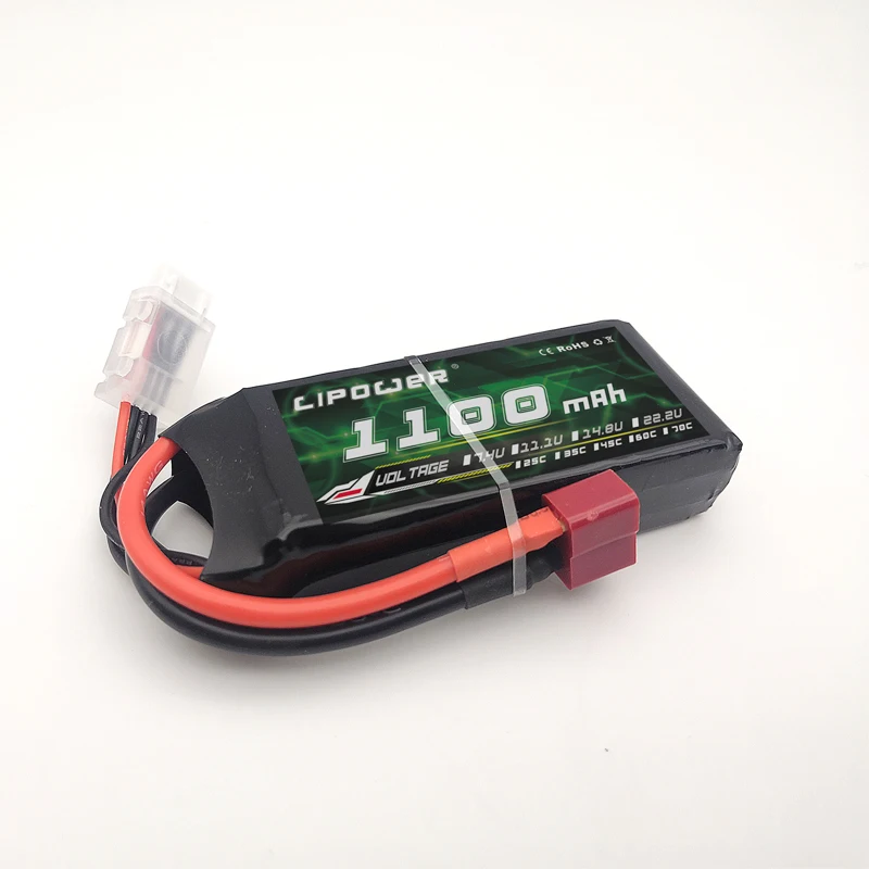 Wholesale Price Lipo Drone Battery Pack 6S 1100mAh with XT90 Plug Connector Lipo Battery for Drones
