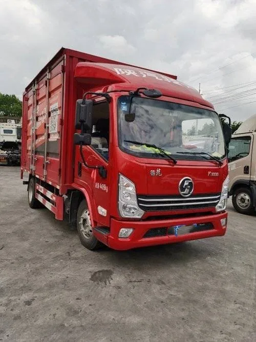 Second Hand Shacman K3000 Mini Cargo Truck Electric Box Truck Small 4x2 Used Cargo Van Truck