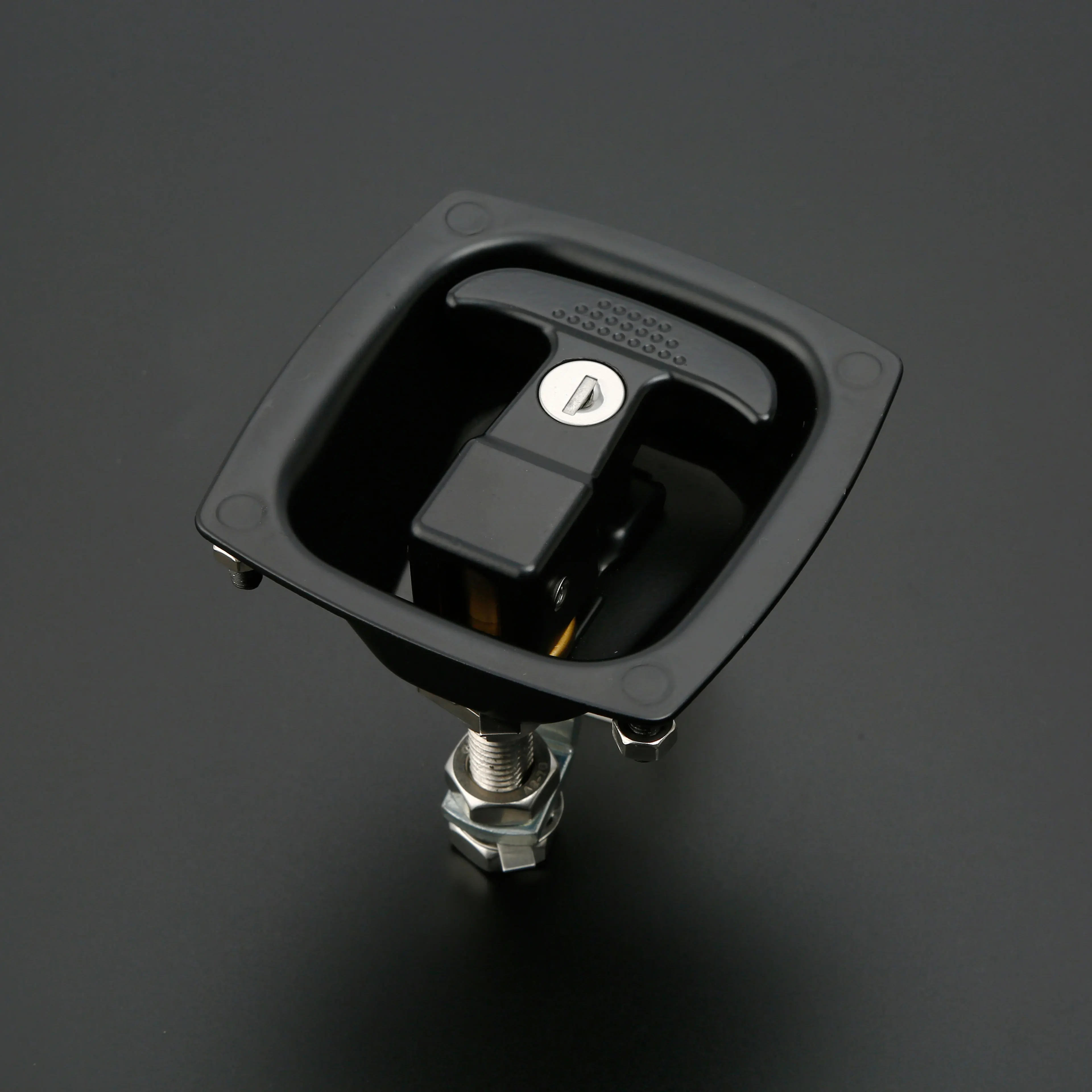 camper trailer door latch truck toolbox MS858-1 cabinet door lock for industrial box for flat plane lock paddle latch large