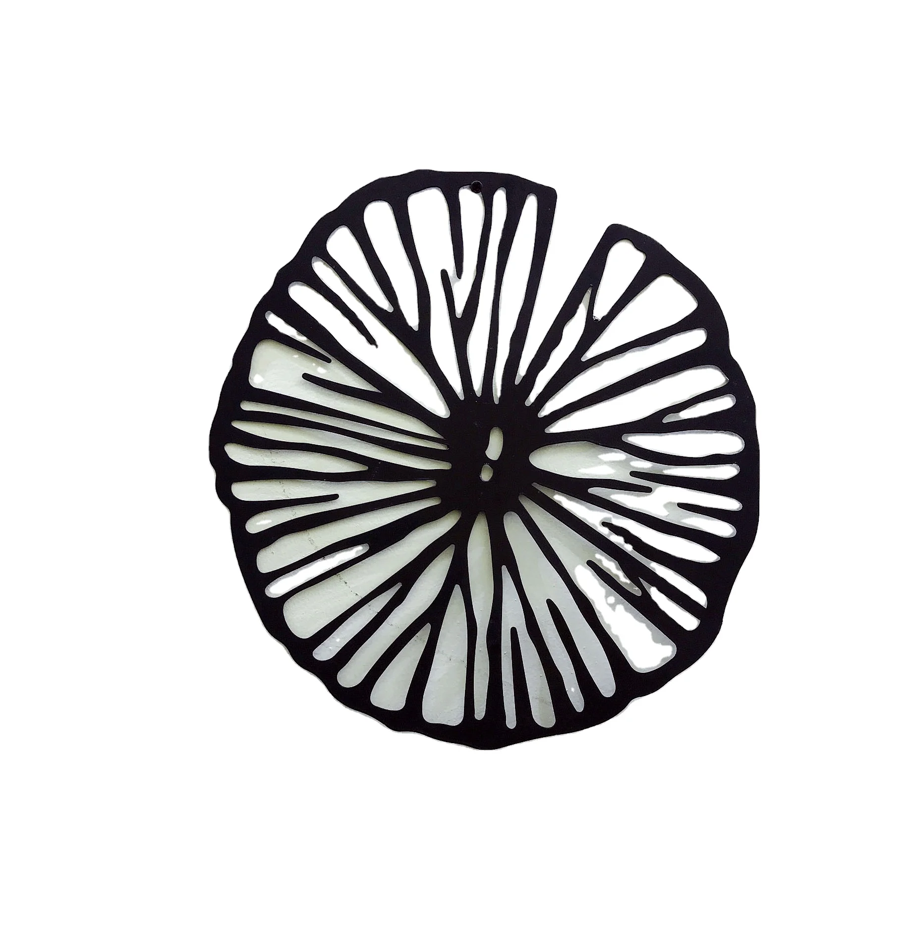 
Laser cutting piece metal petal home wall decor 
