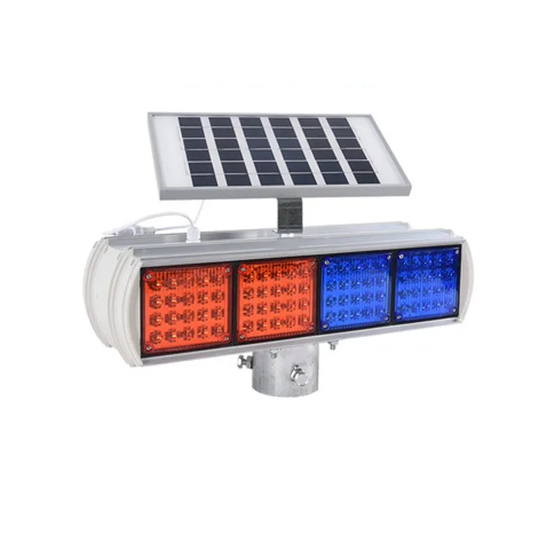 Red Blue Traffic Flash Double-Side LED Warning Strobe Light