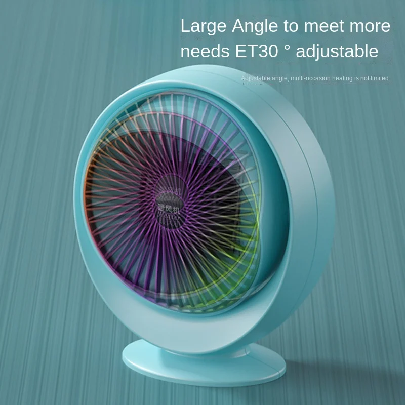 Amazon Top Sale 220V PTC Table Heater Fan Radiator With Projection Lamp Hand Warmer Rechargeable Household Accessory