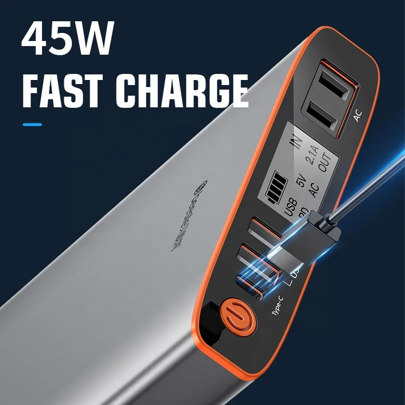  Новый внешний аккумулятор для ноутбука 110v 220v 27300mah ac