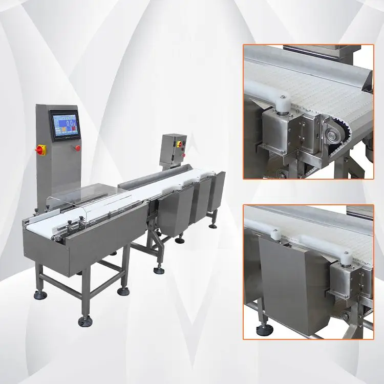 Frozen Salmon Fish chicken Weight Sorting Machine/steak seafood shrimp Weight Sorters