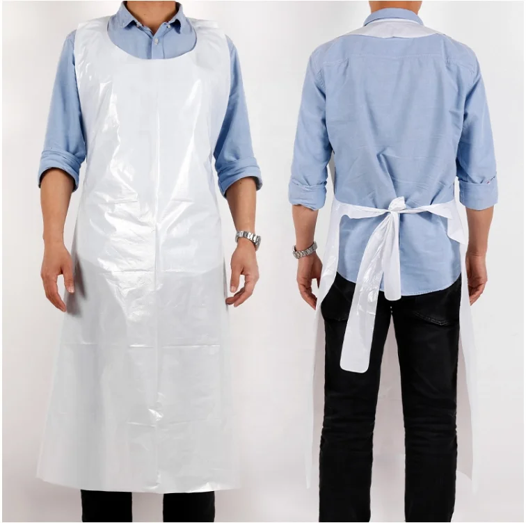 PE disposable aprons