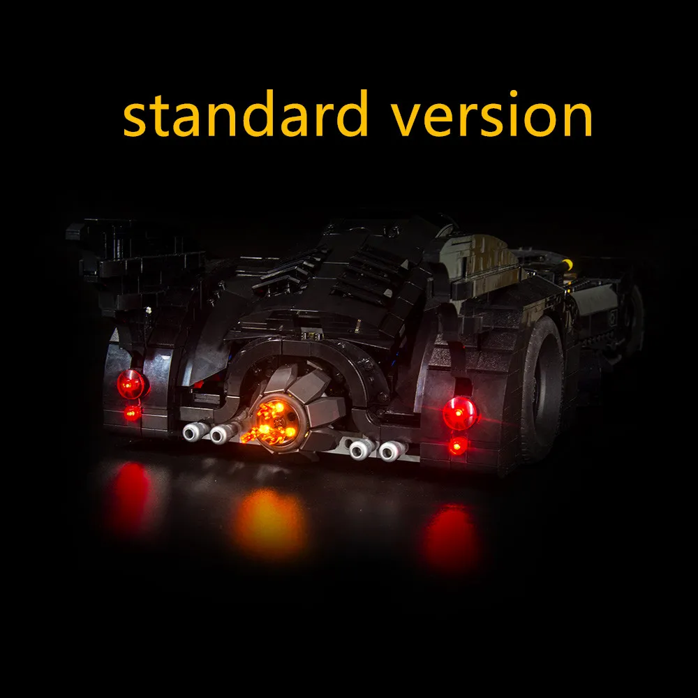 (Blocks NOT Included) Kyglaring LED Light Kit For Legos 7Superheroes 1989 Batmobile Car With Legos 76139