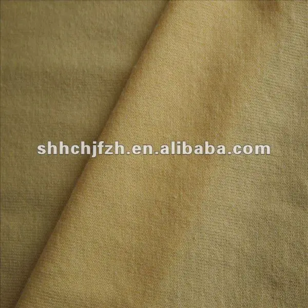 200gsm 55% из конопляной ткани 45% хлопок одиночный Джерси шорты с хлопком трикотажного полотна
