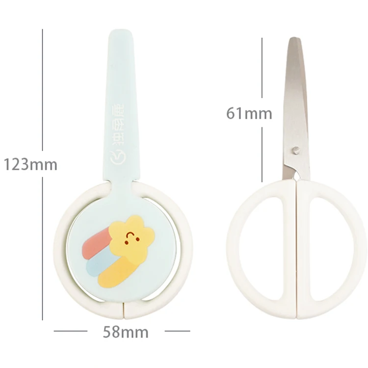OULE Factory Direct Sales Kid Scissors Cute Office Supplies Child Safety Scissor & Shear
