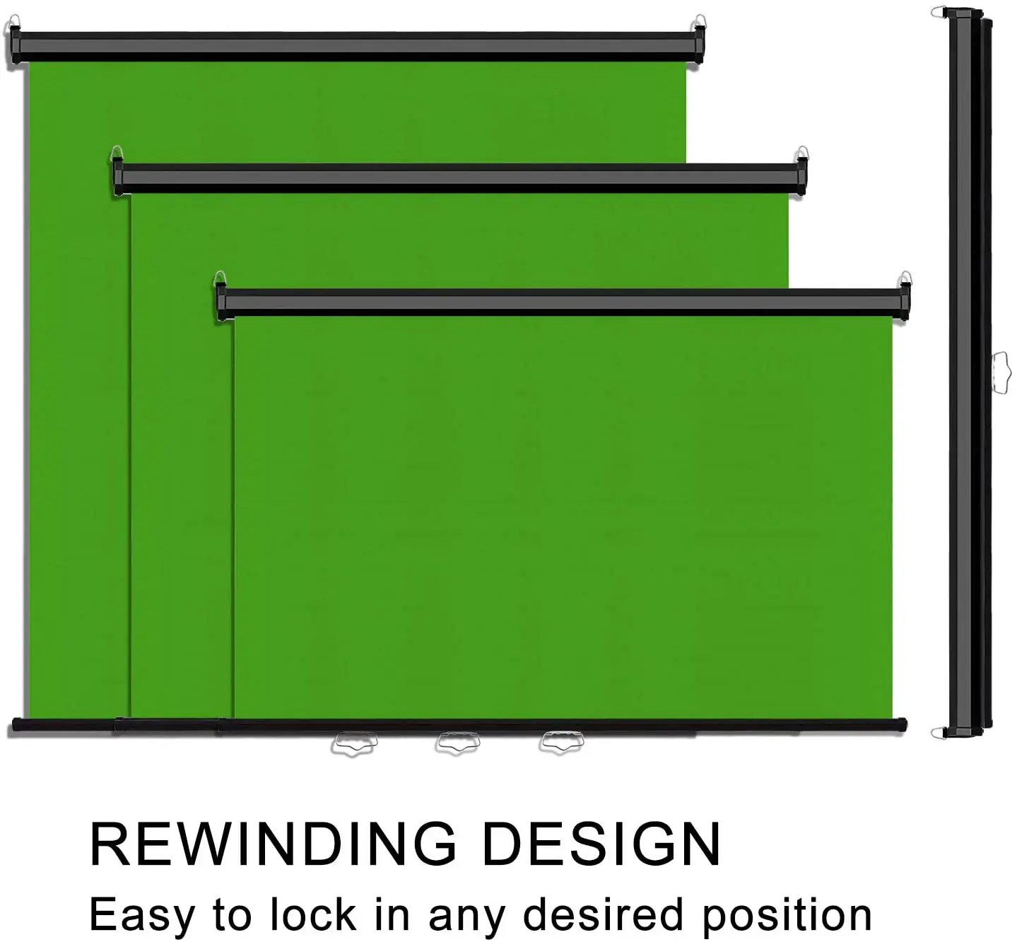 
Mountable Retractable Green Screen Chroma Key Panel Background for Photography Studio Video Production 