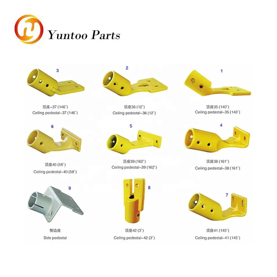 city bus handrail super short handrail bracket(blind)