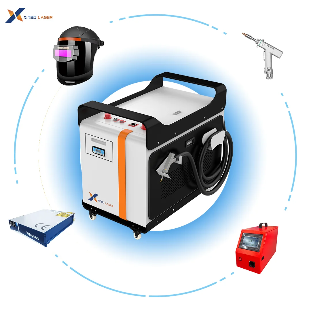 CE сертифицированный новый лазерный сварочный аппарат ручной 1500W2000w металлическое лазерное сварочное оборудование
