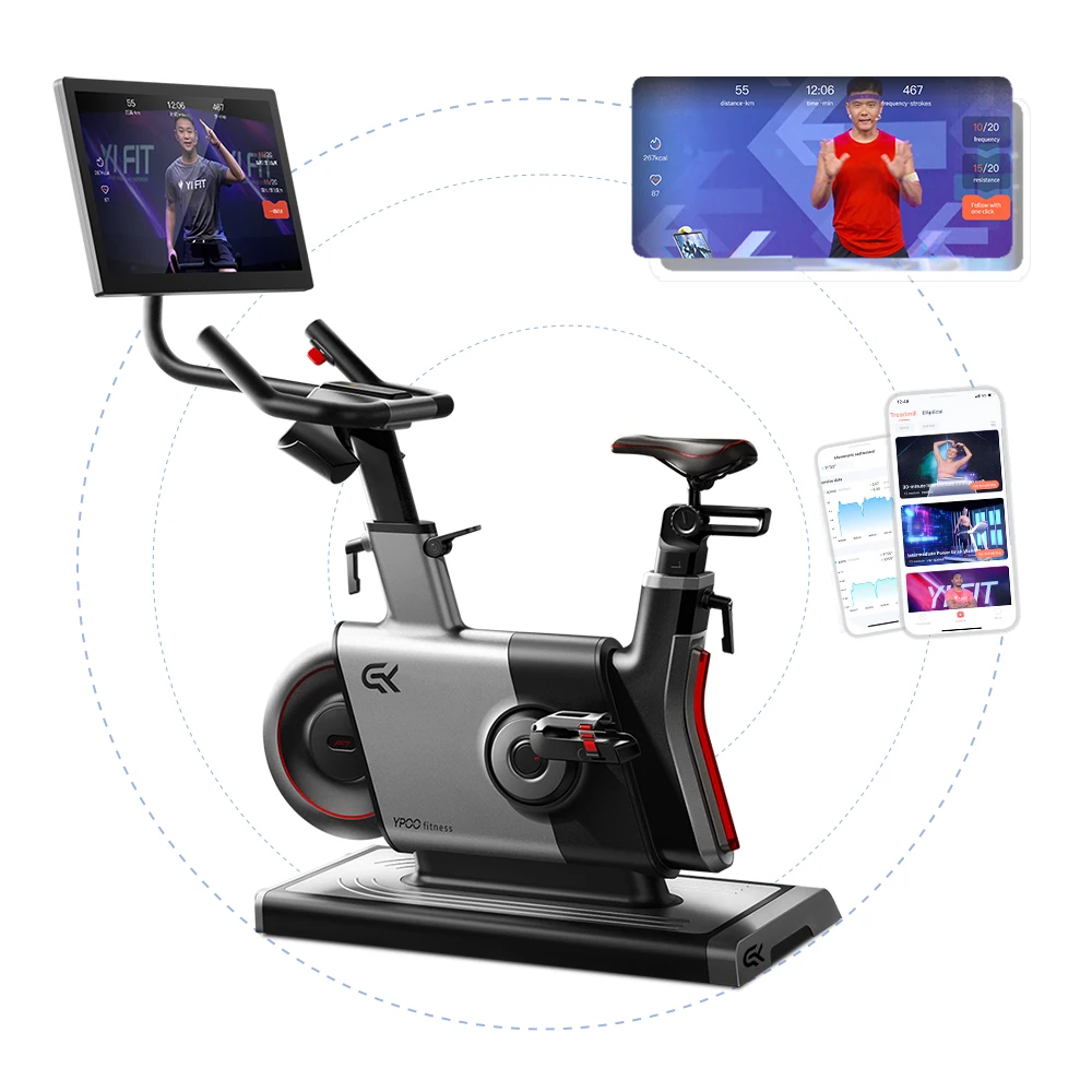 The wholesale spinning bikes body strong spinning bike bicycle gym fitness equipment indoor spinning bike with YPOOFIT
