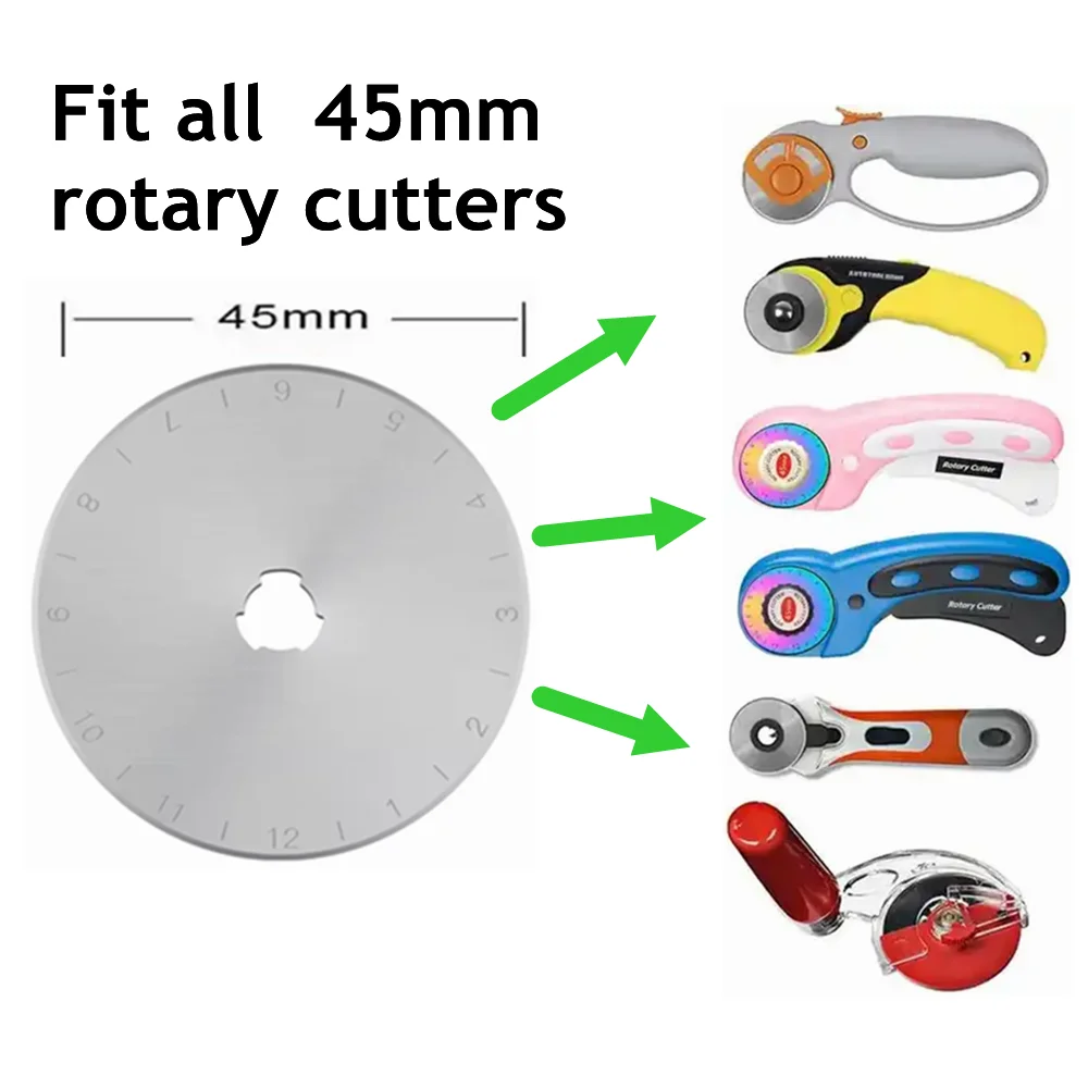 45mm SKS-7 Rotary Cutter Blades For All 45mm Rotary Cutters