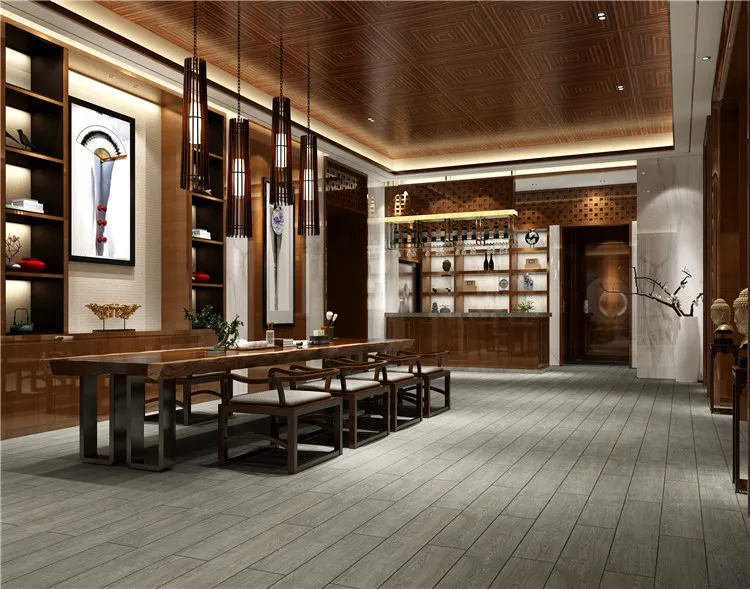 
Made In China Superior High Quality Parquet Wood Effect Floor Tiles 