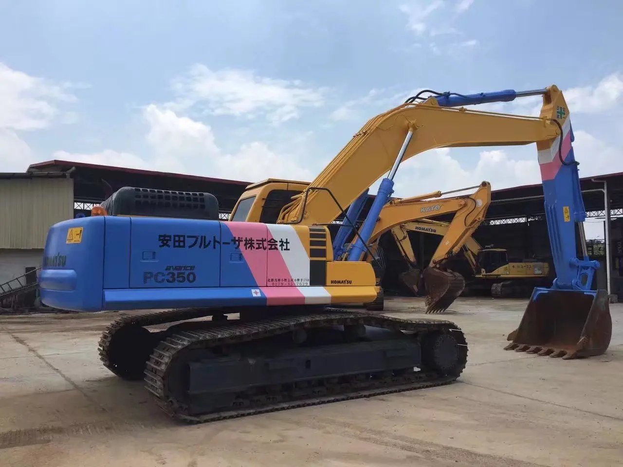 Factory Wholesale Hot Sale Low Price used excavator pc350-7 pc 350 pc350 350-7 for komatsu