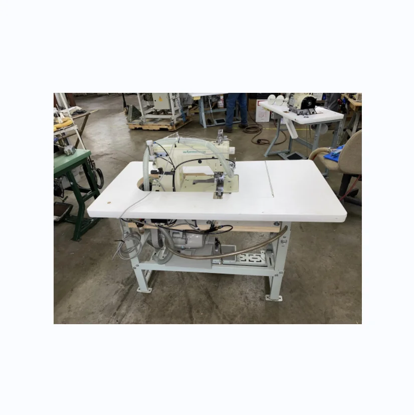 High stretch and pucker-free Yamato VFK 2560 series 4 Needle 6 Thread Flatbed Flatseamer sewing machine