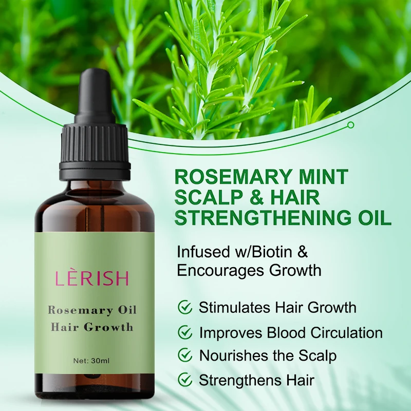 InStock Chebe Oil Natural Organic Rosemary Essential Oil Women Black Hair Care Products Rosemary Oil Chebe Hair Growth