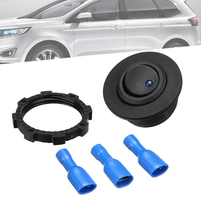 Campervan 12V 24V Light Switch LED Rocker Switch For Motorhome Caravan Boat