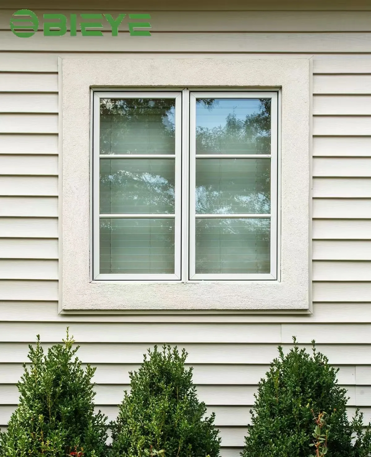 Modern PVC Window Design Sound-Proof Customized Vinyl UPVC Casement Inside Opening Window